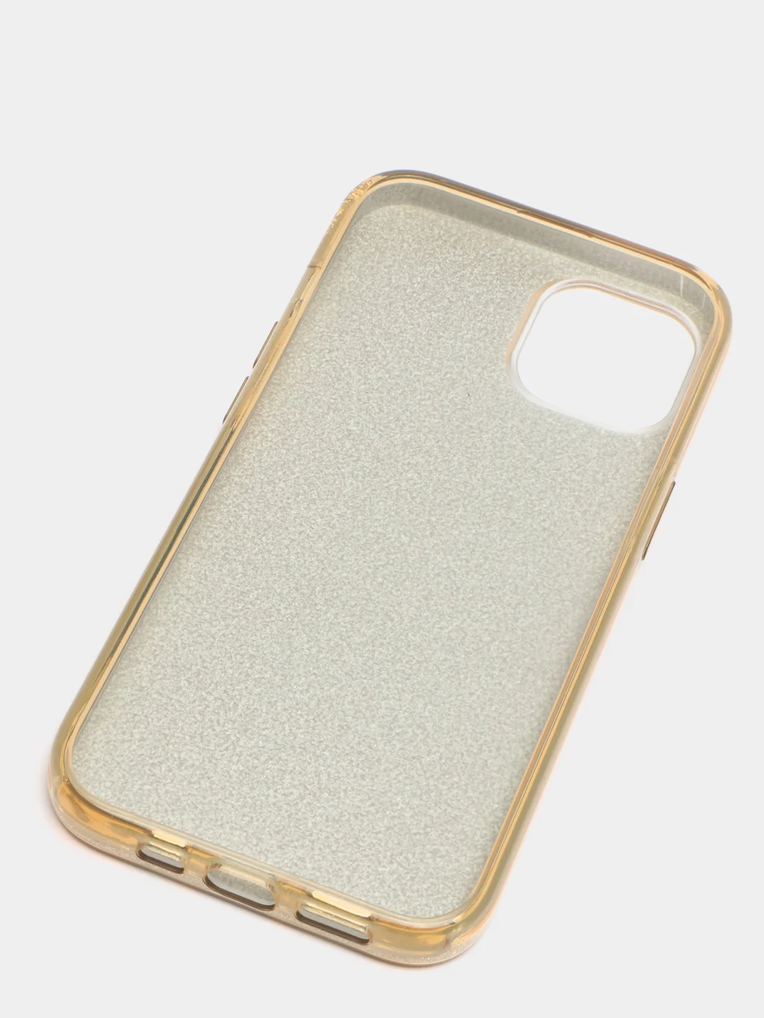 Золотой чехол блестящий IPHONE 13
