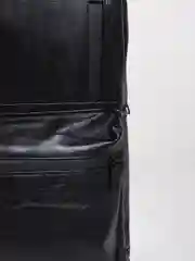 Угольный рюкзак унисекс из экокожи