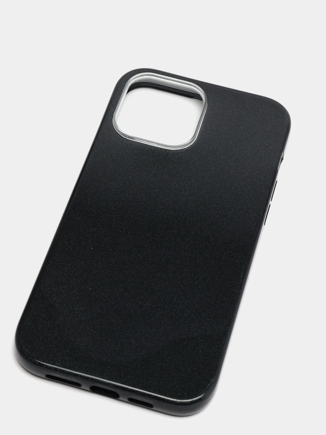 Угольный чехол блестящий для iPhone 13 Pro Max