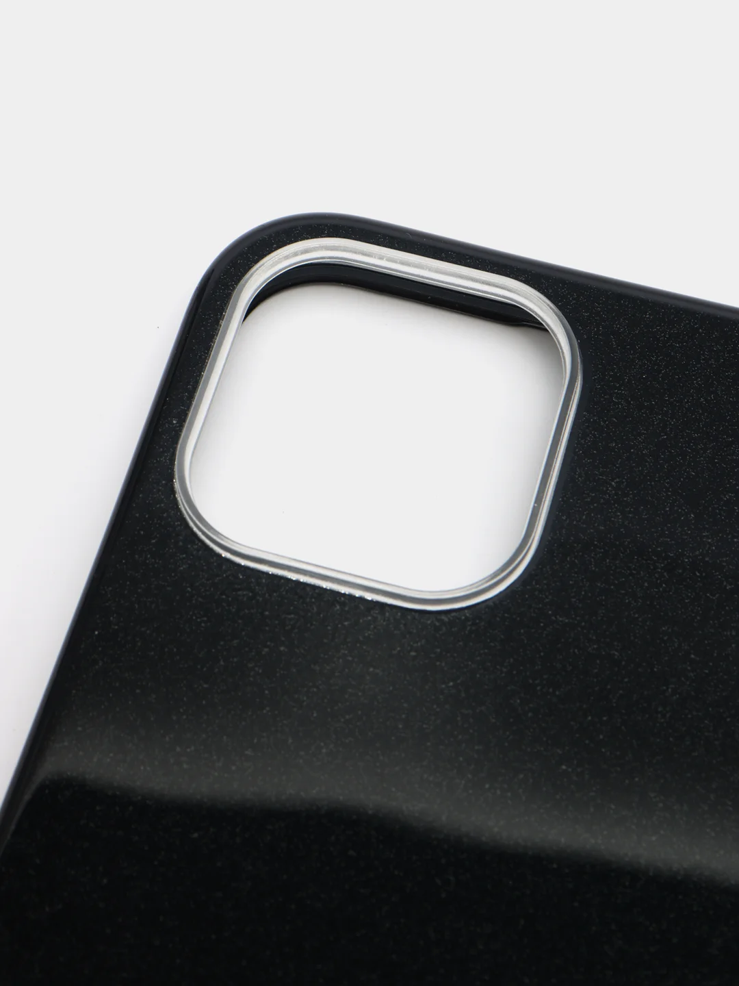 Угольный чехол блестящий для iPhone 13 Pro Max