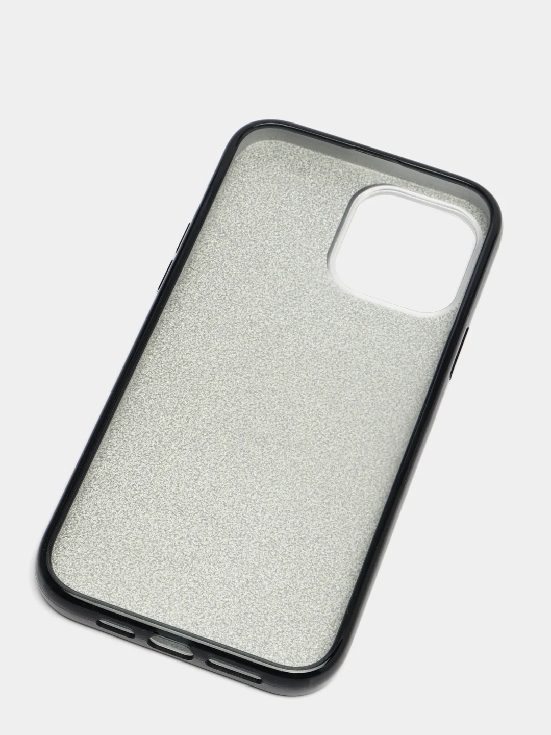 Угольный чехол блестящий для iPhone 13 Pro Max