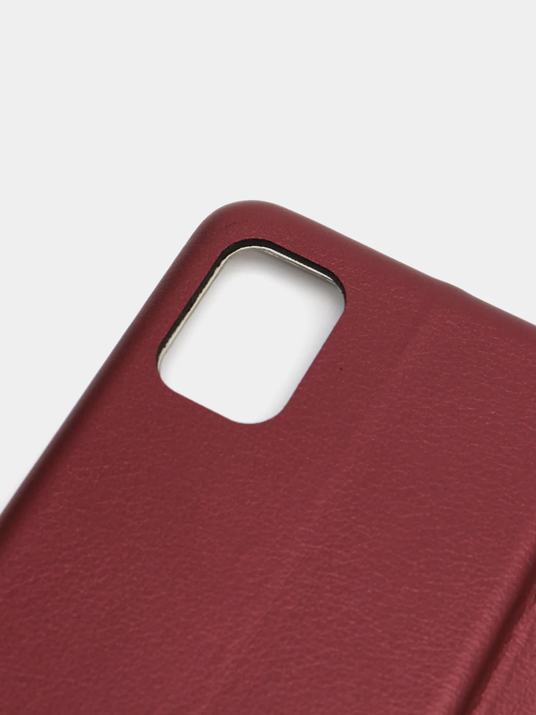 Бордовый чехол книжка SAMSUNG A51