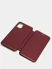 Бордовый чехол книжка SAMSUNG A51