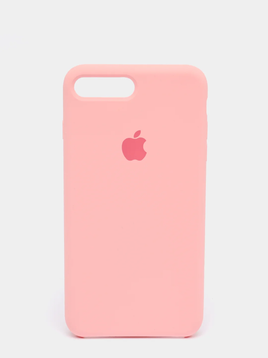 Пудровый силиконовый чехол для iPhone 7/8 Plus