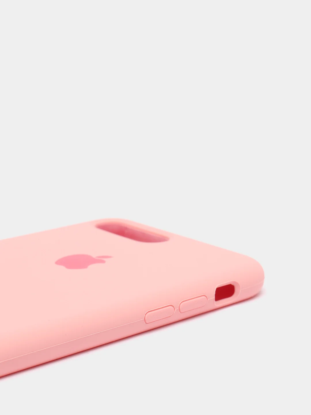 Пудровый силиконовый чехол для iPhone 7/8 Plus