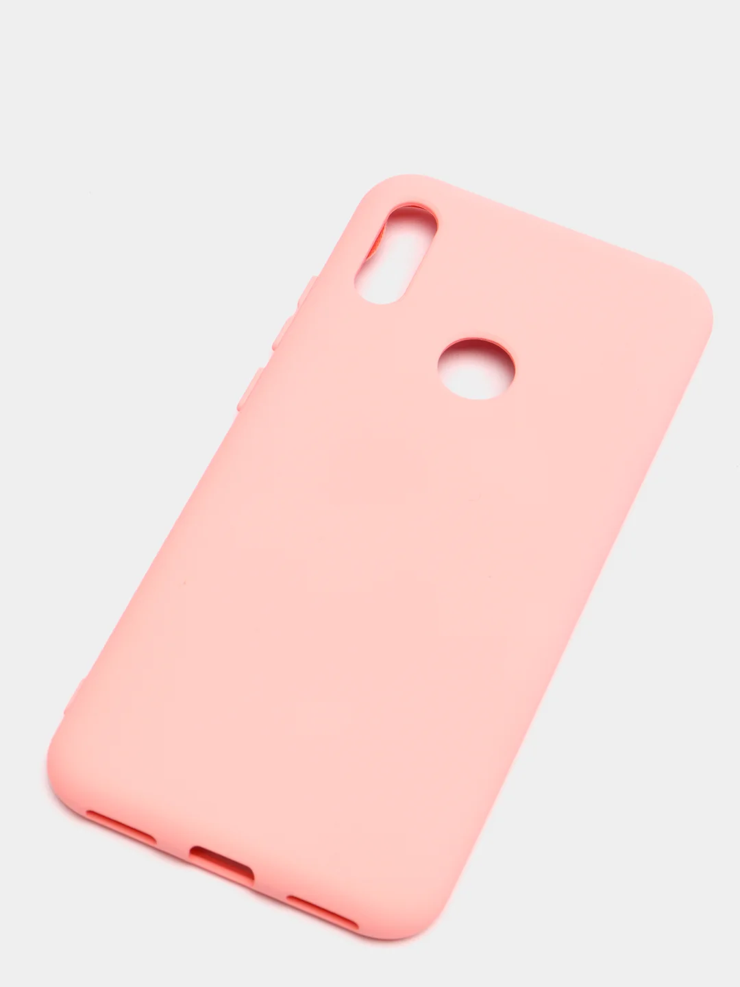 Розовый чехол Huawei Honor 8A, Y6 2019, с бархатом внутри