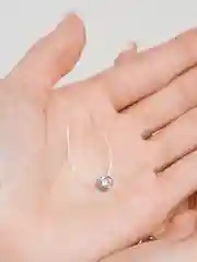 Бирюзовый подвеска на леске