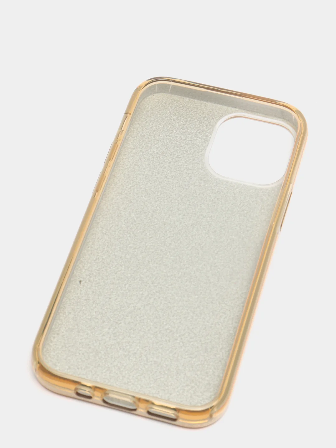 Золотой чехол блестящий Iphone 13 Mini