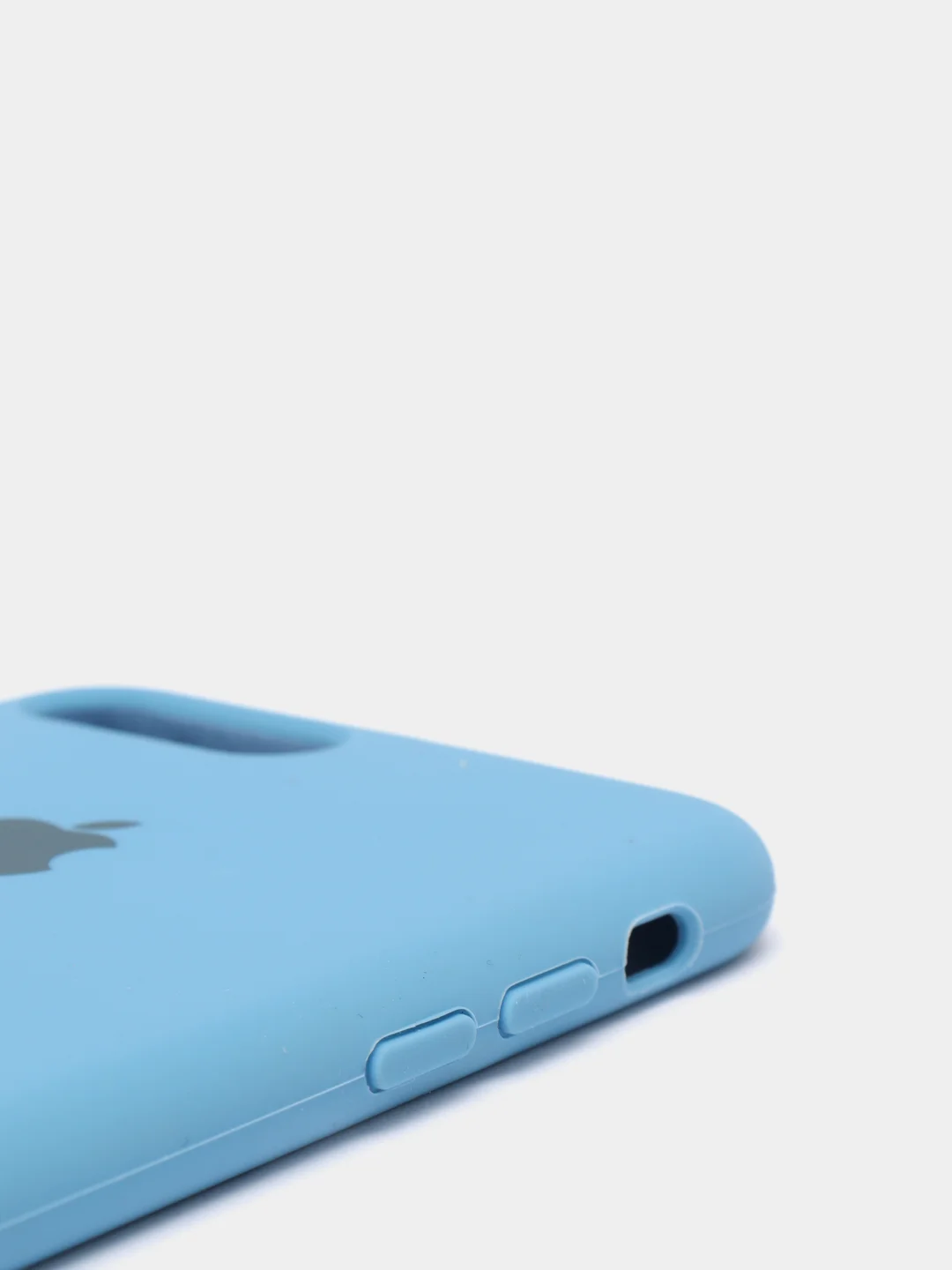 Небесно-голубой силиконовый чехол для iPhone 7/8 Plus