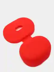 Красный чехол силиконовый для беспроводных наушников Xiaomi Redmi AirDots / AirDots 2