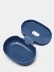 Синий чехол силиконовый для беспроводных наушников Xiaomi Redmi AirDots / AirDots 2