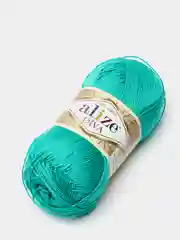 Тёмно-бирюзовый пряжа Alize Diva 100% Микрофибра 100г 350м