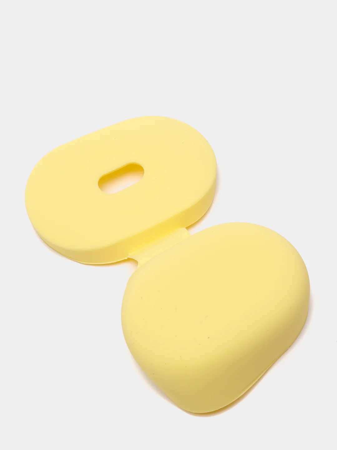 Желтый чехол силиконовый для беспроводных наушников Xiaomi Redmi AirDots / AirDots 2