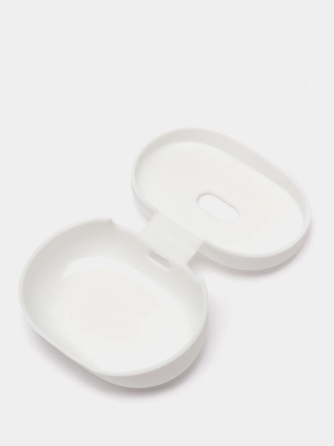 Белый чехол силиконовый для беспроводных наушников Xiaomi Redmi AirDots / AirDots 2