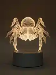 Бронзовый светильник-ночник 3D светодиодный LED, подарок