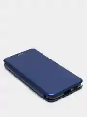 Синий чехол-книжка Samsung Galaxy S21 FE, Самсунг Галакси С21 ФЕ