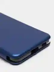 Синий чехол-книжка Samsung Galaxy S21 FE, Самсунг Галакси С21 ФЕ