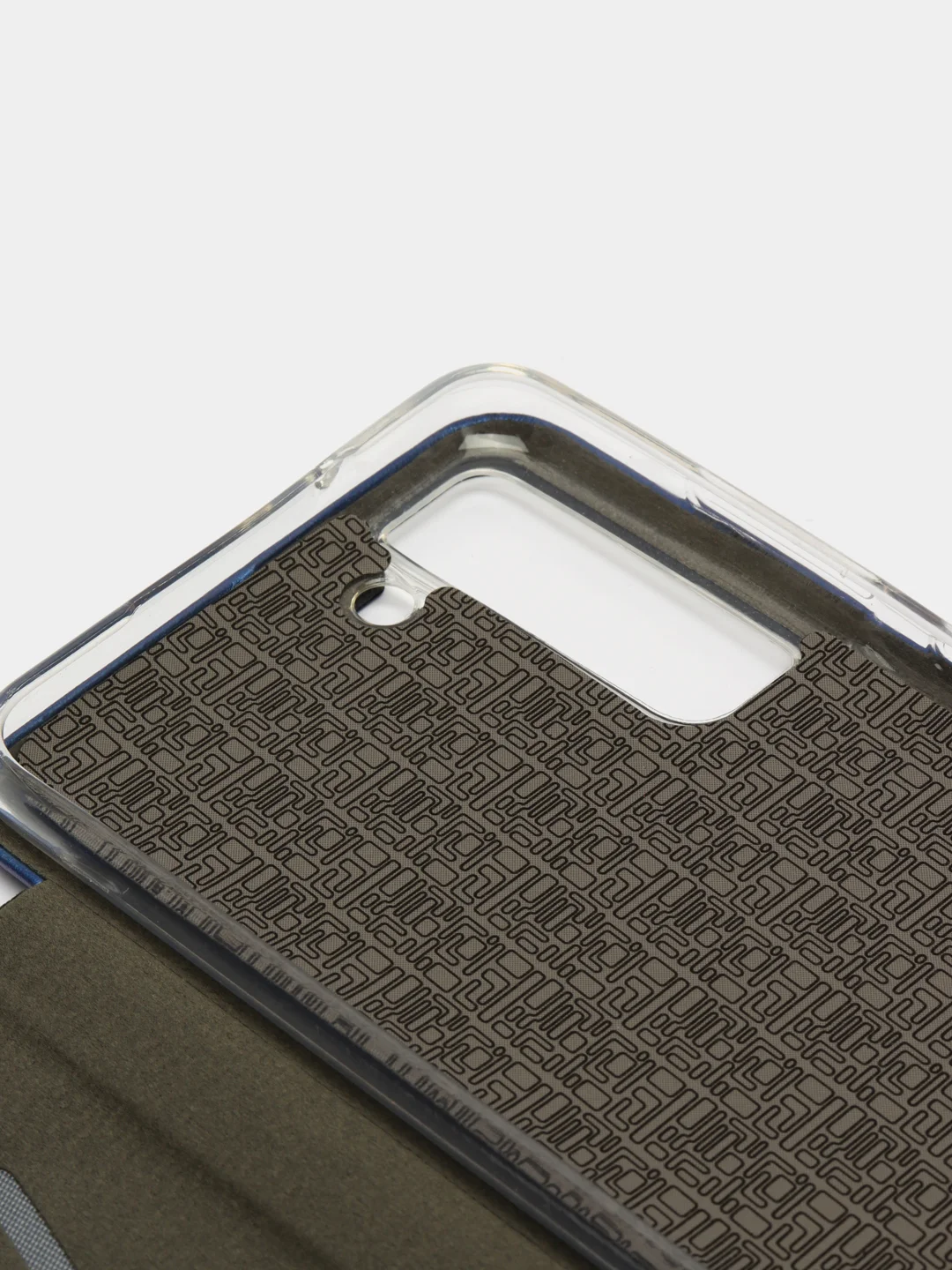 Синий чехол-книжка Samsung Galaxy S21 FE, Самсунг Галакси С21 ФЕ