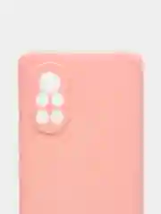 Розовый чехол Huawei Nova 8, Хуавей Нова 8 силиконовый, матовый