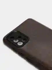 Угольный чехол Samsung Galaxy A51, Самсунг Галакси А51 с защитой камеры, блестящий