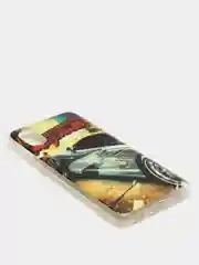 Терракотовый чехол для Samsung Galaxy A03 Core (Самсунг Галакси А03 Кор), силиконовый, с рисунком