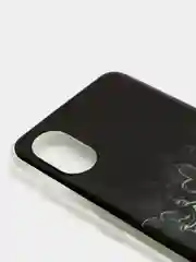 Серый металлик чехол для Samsung Galaxy A03 Core (Самсунг Галакси А03 Кор), силиконовый, с рисунком