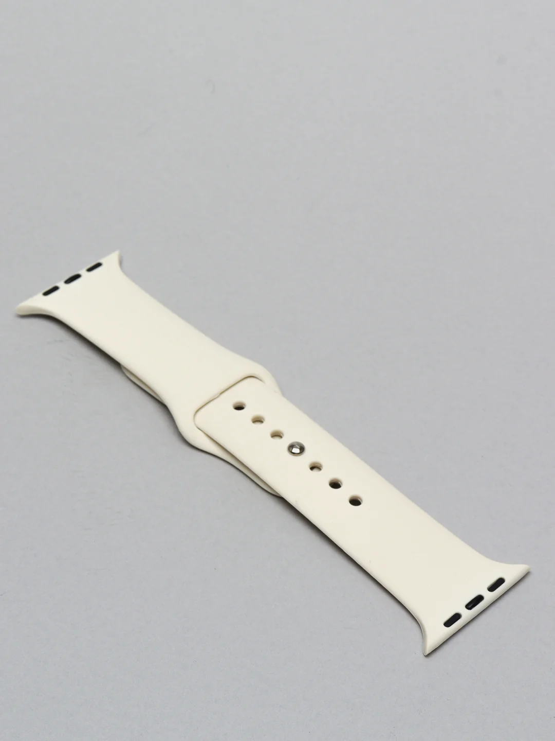 Кремовый ремешок, силиконовый, цветной, для Apple Watch, 38, 40, 42, 44, 45, 49 мм