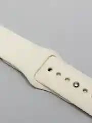 Кремовый ремешок, силиконовый, цветной, для Apple Watch, 38, 40, 42, 44, 45, 49 мм