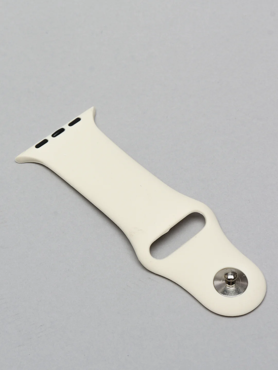 Кремовый ремешок, силиконовый, цветной, для Apple Watch, 38, 40, 42, 44, 45, 49 мм