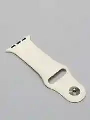 Кремовый ремешок, силиконовый, цветной, для Apple Watch, 38, 40, 42, 44, 45, 49 мм