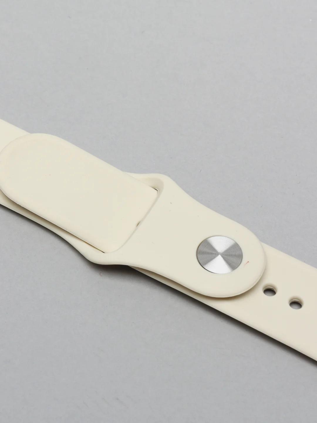 Кремовый ремешок, силиконовый, цветной, для Apple Watch, 38, 40, 42, 44, 45, 49 мм