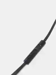Черный наушники с микрофоном BOROFONE BM23 / Наушники с плоским проводом