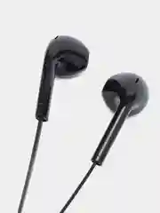 Черный наушники с микрофоном BOROFONE BM23 / Наушники с плоским проводом