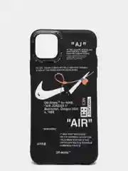 Черный чехол для айфон iPhone 14, силиконовый чехол с принтом Nike