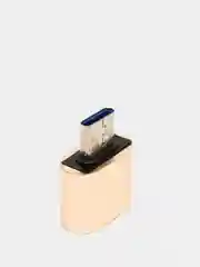 Золотой переходник с USB 3.1 на Type-C 3.1