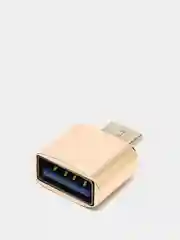 Золотой переходник с USB 3.1 на Type-C 3.1