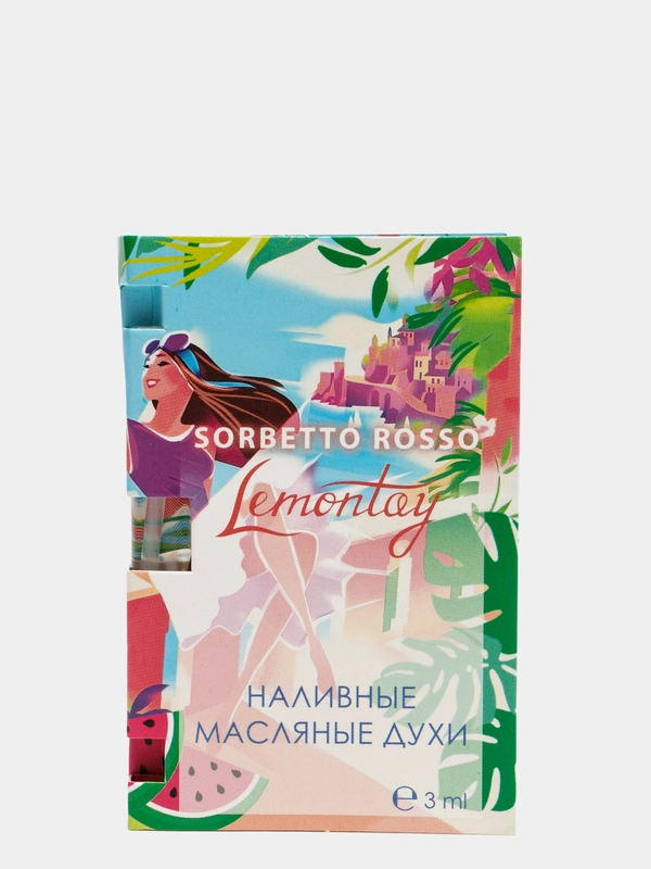Lemontay масляные духи женские №524 : sorbetto rosso, сорбетто россо, 3 мл