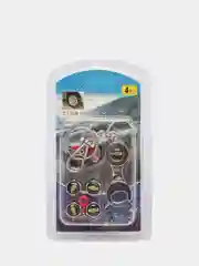 Колпачки на ниппель с брелком-ключом с логотипом Chevrolet