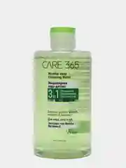 Зеленый мицеллярная вода-детокс CARE 365, 3 в 1, 445мл