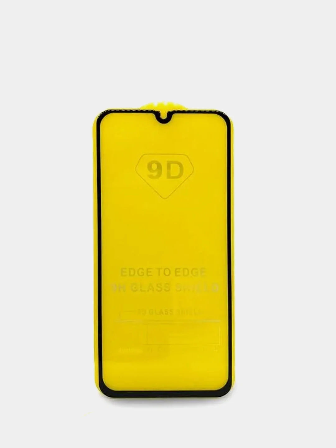 Черный защитное стекло 9D Glass Protection для Samsung Galaxy A30, A40, S10E