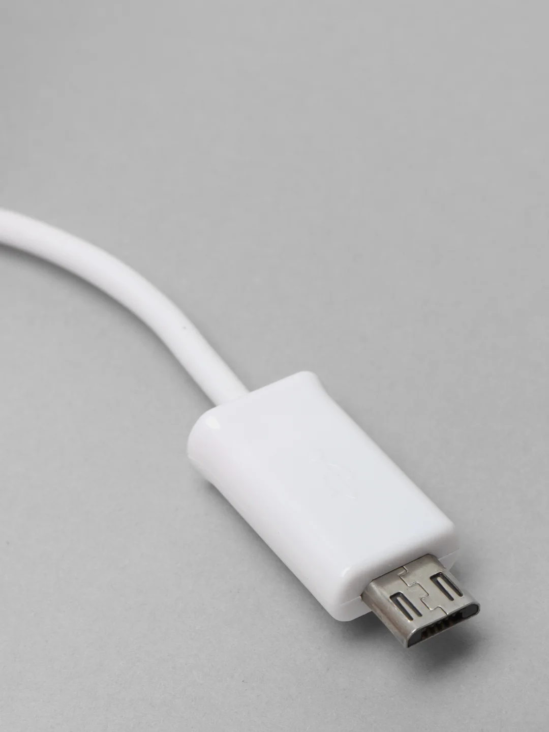 Белый otg переходник micro USB-USB, отг, адаптер, юсб для телефона и планшета