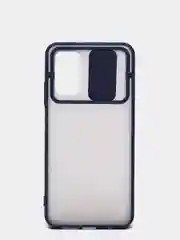 Синий чехол с защитой камеры для Xiaomi POCO M3