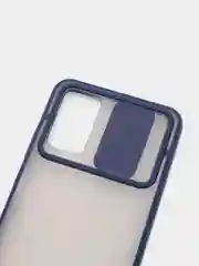 Зеленый чехол с защитой камеры для Xiaomi POCO M3