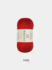 Красный пряжа Gazzal Giza 100% Мерсеризованный хлопок 50г 125м