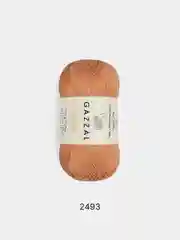 Медный пряжа Gazzal Giza 100% Мерсеризованный хлопок 50г 125м