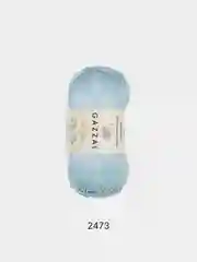 Ледяной пряжа Gazzal Giza 100% Мерсеризованный хлопок 50г 125м