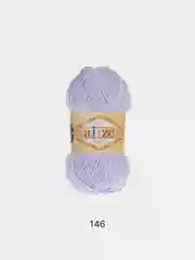 Лавандовый пряжа плюшевая Alize Softy 100% Микрополиэстер 50г 115м (Ализе софти велюровая)