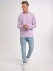 Сиреневый лонгслив мужской, базовый BEJAMPER