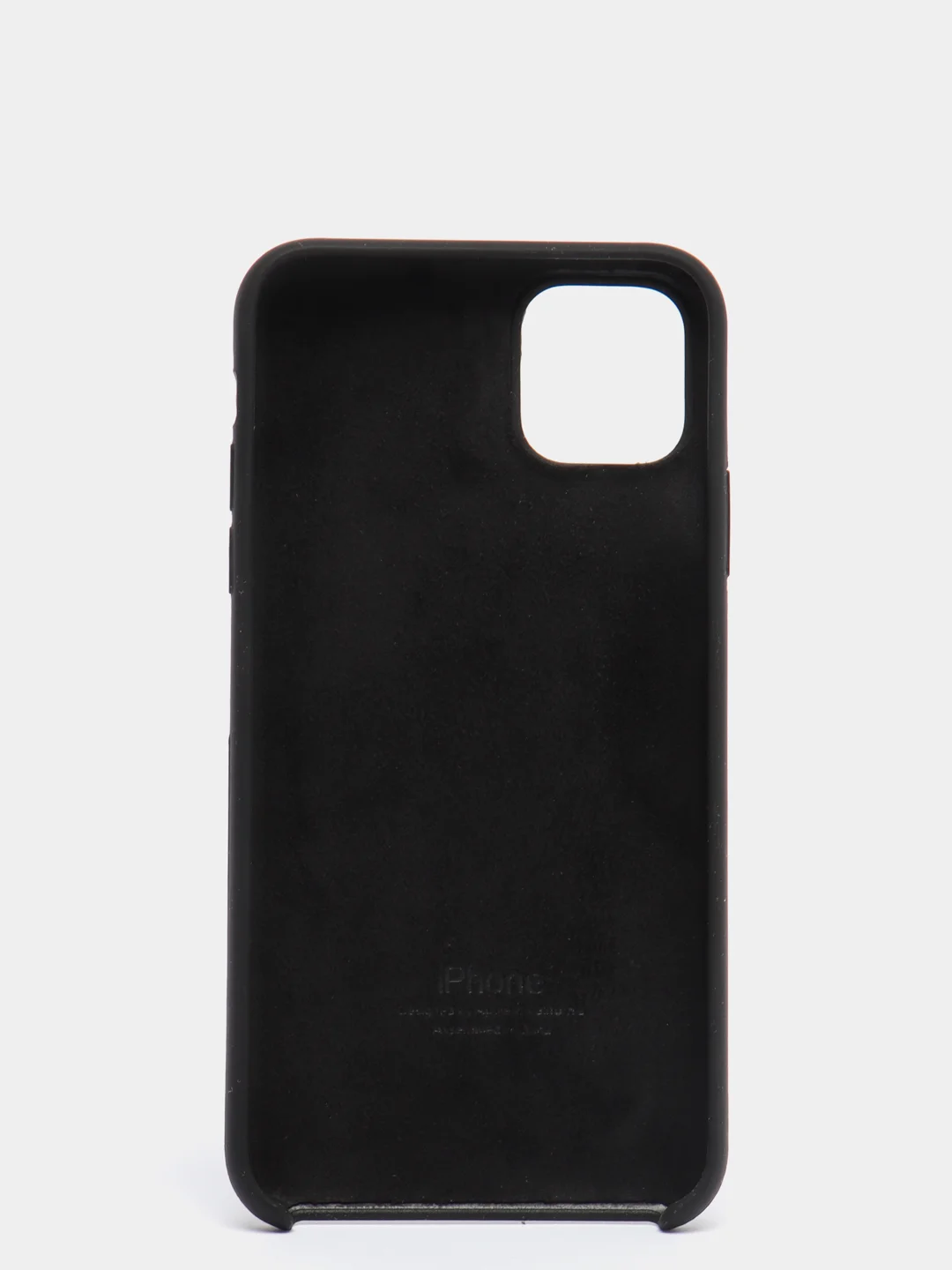 Черный чехол для iPhone 11 Pro Max, силиконовый