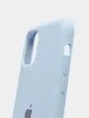 Небесно-голубой чехол для iPhone 11 Pro Max, силиконовый